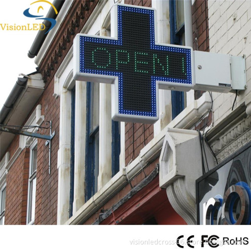 40*40mm Outdoor Waterproof Mini LED Pharmacy Cross Sign With ip65 report